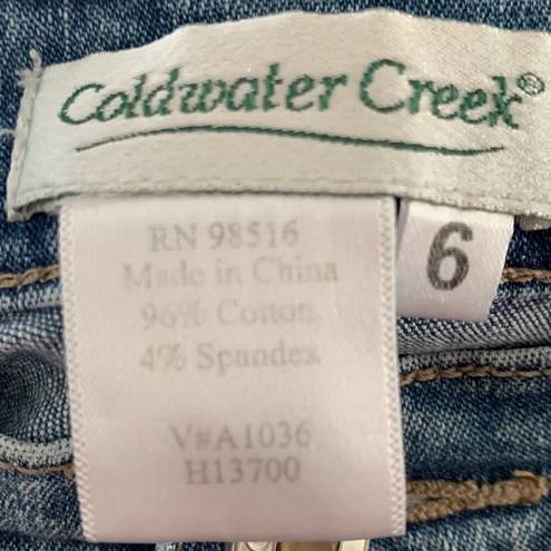 Coldwater Creek Vintage 90s  Light Wash High Waist Mom Jeans - Size 6 (26" waist)