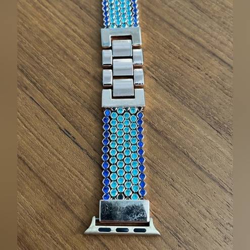 The Row FresherAcc Apple Watch Band 6 Blue Rhinestones‎