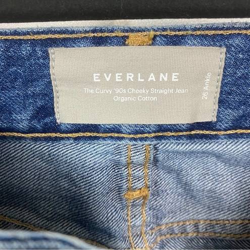 Everlane  The Curvy 90’s Cheeky Straight Jean Ankle Length Sz.26