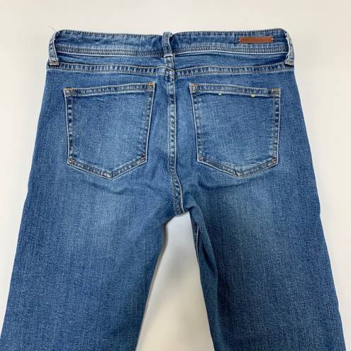 Pilcro and the Letterpress  Slim Straight Raw Hem Cropped Jeans 26