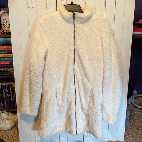 Krass&co G.H. Bass & . Maxi Teddy Jacket White Size M