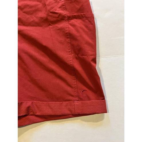 Zyia  Active Not Just A Trail Shorts Women’s Size XXXL 3XL Red Outdoor Athlesiure