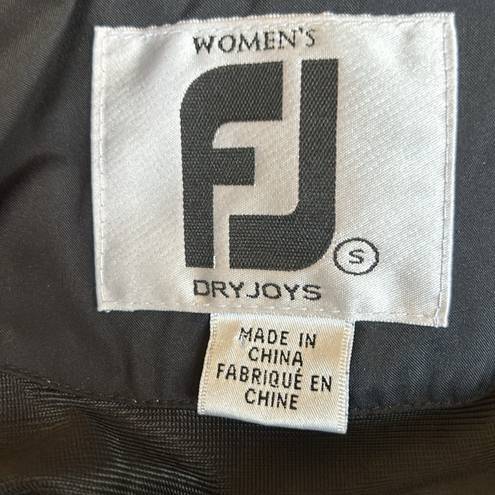 FootJoy  Dry Joys  Golf Long Sleeve Rain  Jacket Black/Red Women's SMALL