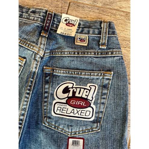 Cruel Girl NWT  Denim Jeans 3 Long 3L High Rise Mom Jean Vintage Relaxed