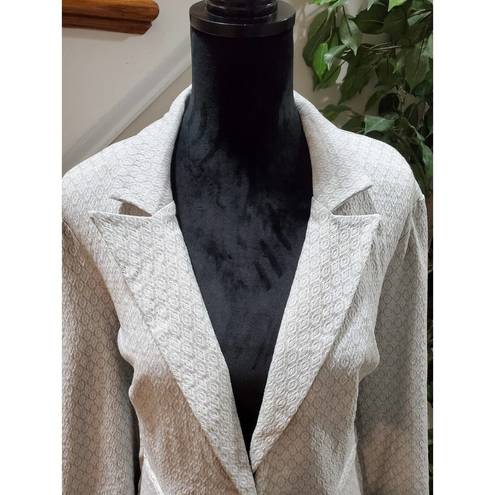 Soho Apparel  Light Green Rayon Single Breasted Long Sleeve jacket Blazer Size 2X