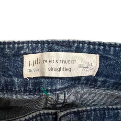 J.Jill  Tried & True Fit Straight Leg Jeans Size 14