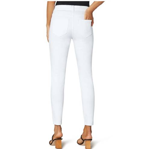 Liverpool NWT  X Nordstrom THE GIA GLIDER ANKLE SLIM SKINNY JEANS IN BRIGHT WHITE