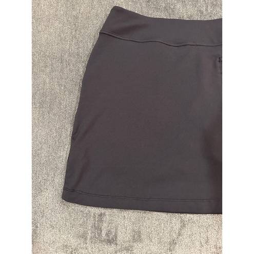 FootJoy  Performance Knit Black Golf Skirt Size Medium EUC Athletic Tennis Skort