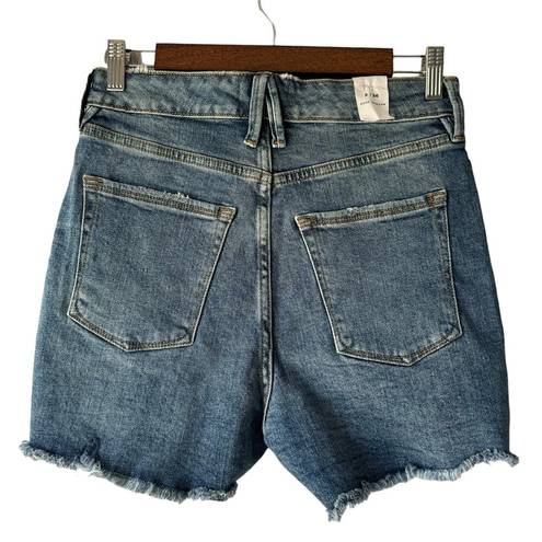 Good American  High Waisted Cut Off Short Size 2/26 NWT