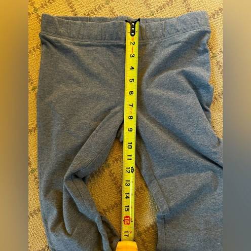 Juicy Couture  Vintage heathered gray soft  leggings w side zipper ruching NWOT S