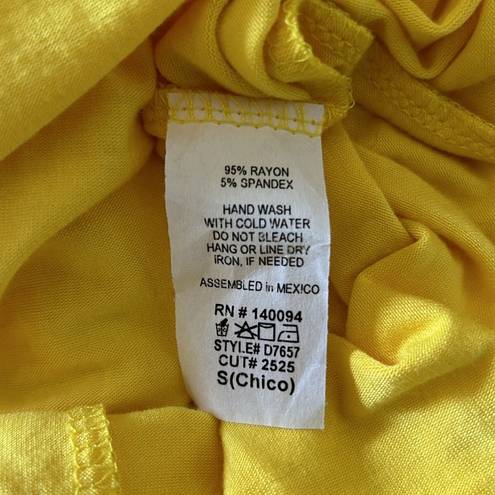 See You Monday  Los Angeles Women’s Midi Knit Yellow Bodycon Dress Size Small‎