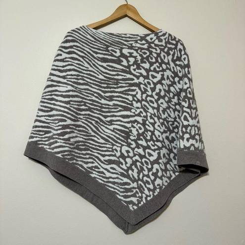 Barefoot Dreams  Animal Print Poncho