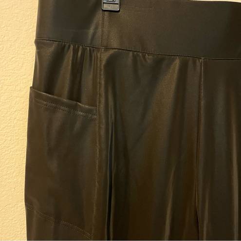 Westbound  Woman Polyurethane Black Leggings, pockets & elastic waistbands, 3XL S