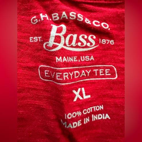 Krass&co G.H. Bass & .  | ladies Stars & Stripes Everyday tee. Size: XL