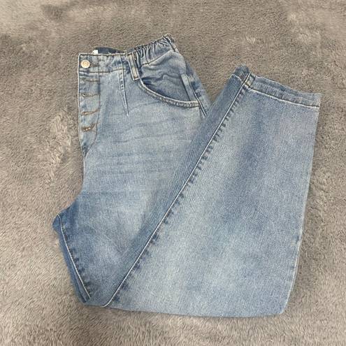 Kensie Jeans Vintage Luxe The High Rise Barrel Button Fly Jeans Size 8/29 NWOT