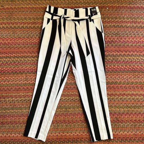 New York & Co. NWT BLACK & WHITE STRIPE MADIE DRESS PANTS