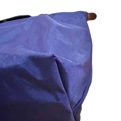 Longchamp  Le Pliage Nylon Tote Large Bag - Plum Purple