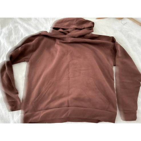 Naked Wardrobe  | Brown Soft Pullover Hoodie | Chocolate | Sz XL | NWT