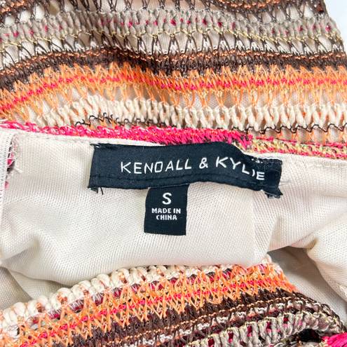 Kendall + Kylie  Crochet Halter Dress