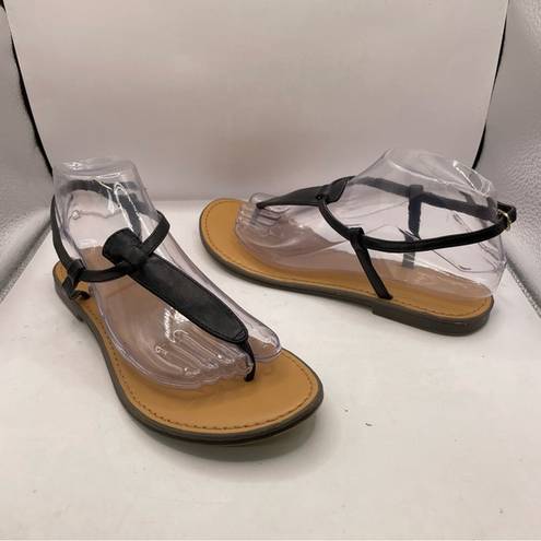 J.Crew  back strap sandal women’s 8 tong slingback flat