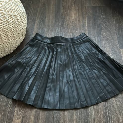 Mango  Faux Leather Skirt