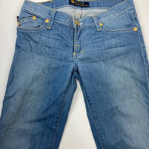 Rock & Republic  Jeans with Gold Thread Size 25