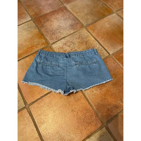 Pilcro  cut off denim shorts size 28