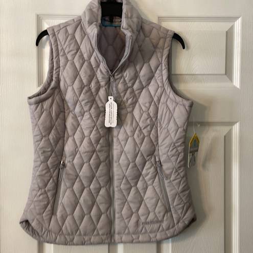 Free Country  Vest size M brand new color gray two front pocket length 28”