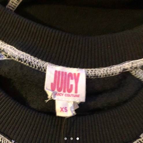 Juicy Couture sweater vest raw hem