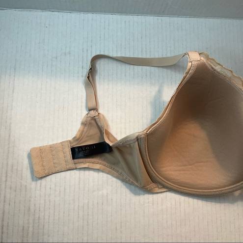 Natori  Bra Hidden Glamour Full Fit Contour Underwire Bra Cafe 34DDD EUC #736044