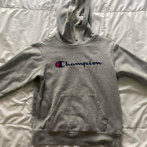 Champion grey  pull over sweater