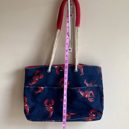 Tommy Hilfiger Vintage Y2K  Canvas Lobster Tote