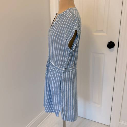 Rails  St. German Stripe Linen Blend Dress