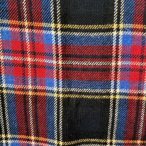 Abercrombie & Fitch  plaid scarf dark academia