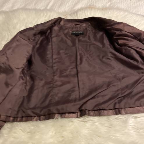 Bernardo  Womens Leather Jacket excellent condition long 25” bust 38/40”