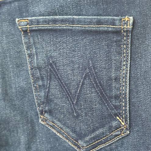 Mother The Insider Crop Step Fray Size 28 Denim Jeans