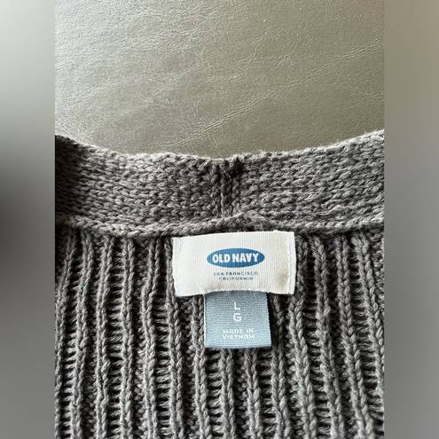 Old Navy  ribbed cardigan sweater large