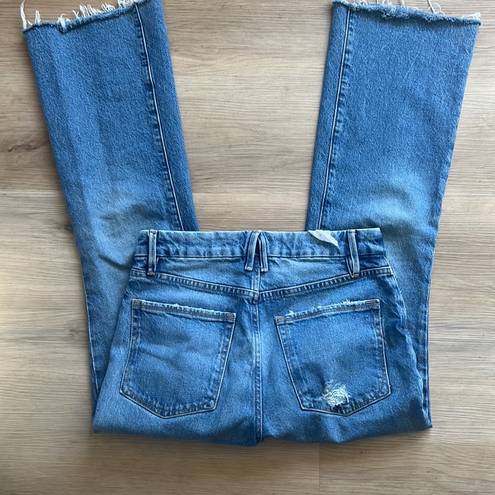 Good American  Bootcut Cropped Jeans •28