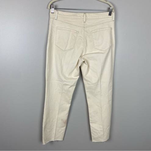 L'Agence L’AGENCE high rise cropped slim Jean in macadamia size 31
