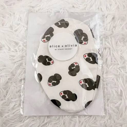 Alice + Olivia NWT  Rare Staceface Stacey Bendet Printed Collectible Face Mask