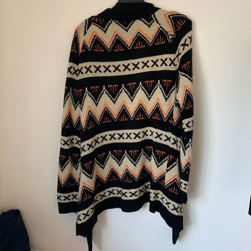 Full Tilt  Aztec Pattern Sweater/Cardigan