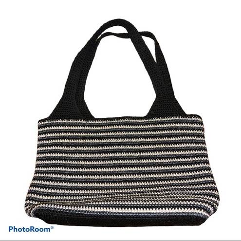 The Sak  Striped Crotched Mini Purse Bag