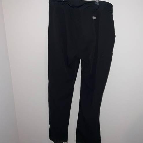 FIGS Black, Scrubs, cargo pants, size M