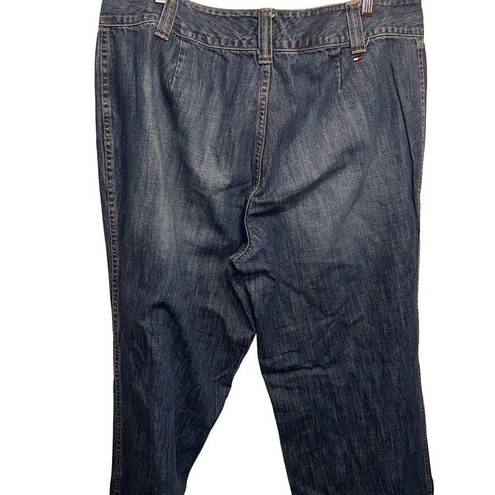 Tommy Hilfiger  Womens Crop Denim Capri 18 cotton