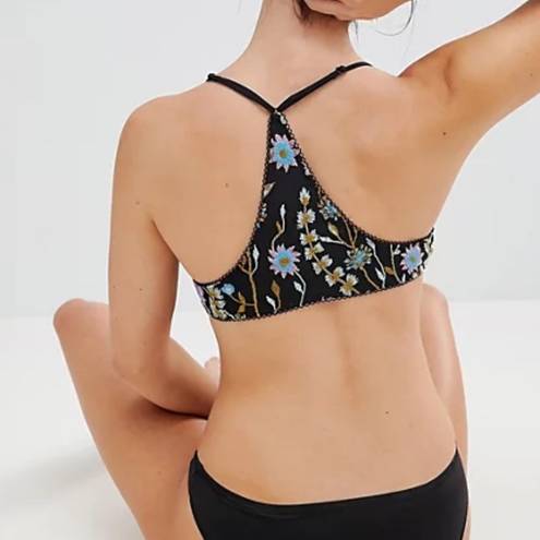 Free People So Into You Embroidered Bralette