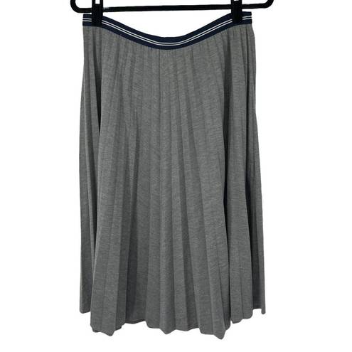 Tommy Hilfiger  Gray Dark Academia Pleated Skirt