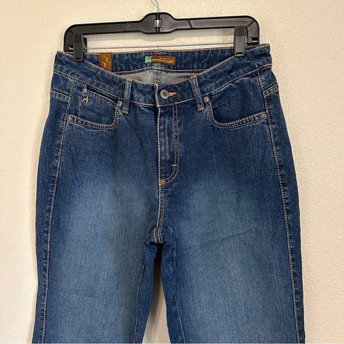 Aura  WU0341B Women at Wrangler Dark Wash Denim Jeans Size 10 P