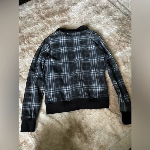 Roxy  Faux Fur Lined Plaid Jacket