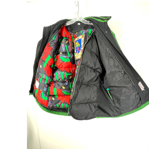 London Fog Vintage 80s Down Ski Coat  Kelly Green