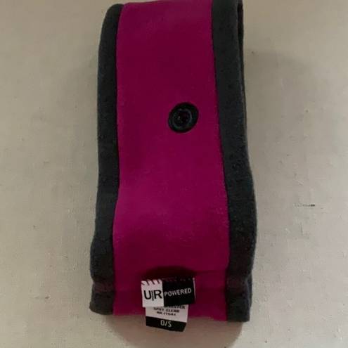 Revolution U/R powered Sound  charcoal and raspberry Bluetooth head band  NWT